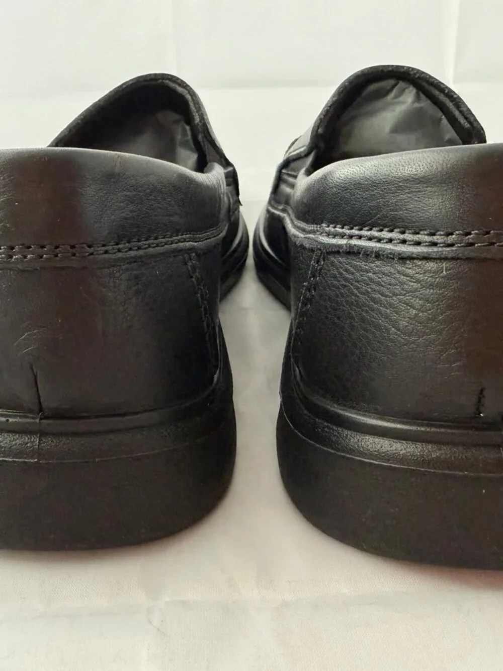 Ara Men's Lauro Slip On Shoe Loafer- Black Leather Men Size 8.5 (41 EU)  NIB